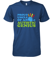 Load image into Gallery viewer, Autism Awareness Shirts Uncle Awareness Month Men's Premium T-Shirt
