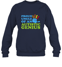 Load image into Gallery viewer, Autism Awareness Shirts Uncle Awareness Month Crewneck Sweatshirt
