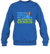 Load image into Gallery viewer, Autism Awareness Shirts Uncle Awareness Month Crewneck Sweatshirt
