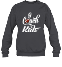 Load image into Gallery viewer, I Coach Kids Football Team Game Family Players Crewneck Sweatshirt
