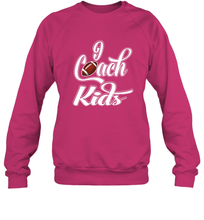 Load image into Gallery viewer, I Coach Kids Football Team Game Family Players Crewneck Sweatshirt
