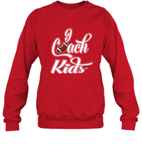 Load image into Gallery viewer, I Coach Kids Football Team Game Family Players Crewneck Sweatshirt
