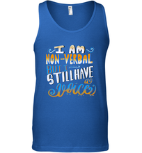 Load image into Gallery viewer, Special Needs NonVerbal Autism Awesome Men's Tank Top
