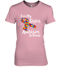 Load image into Gallery viewer, For My Sister  Autism Awareness  Awareness Day Women's Premium T-Shirt
