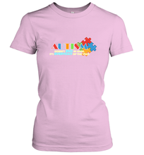 Load image into Gallery viewer, Autism doesn't end in April, its everyday of the year Autism Awareness Shirt Women's T-Shirt
