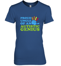 Load image into Gallery viewer, Autism Awareness Shirts Uncle Awareness Month Women's Premium T-Shirt
