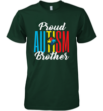 Load image into Gallery viewer, Proud Autism Brother Awareness Support Premium T Shirt Men's Premium T-Shirt
