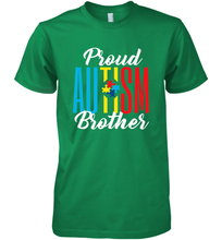 Load image into Gallery viewer, Proud Autism Brother Awareness Support Premium T Shirt Men's Premium T-Shirt
