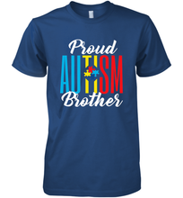 Load image into Gallery viewer, Proud Autism Brother Awareness Support Premium T Shirt Men's Premium T-Shirt
