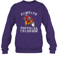 Load image into Gallery viewer, Fantasy Football Champion Winner League Draft Team Crewneck Sweatshirt
