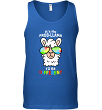 Load image into Gallery viewer, It's No Prob llama To Be Different Shirt _ Autism Gift Men's Tank Top
