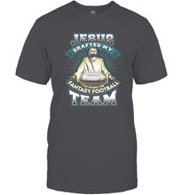 Load image into Gallery viewer, Jesus Drafted My Fantasy Football Men's T-Shirt

