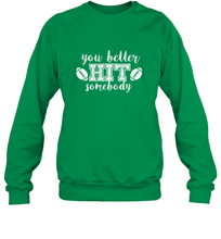 Load image into Gallery viewer, Funny Football Sports Mom Fan School Team Spirit Mascot Gift Crewneck Sweatshirt
