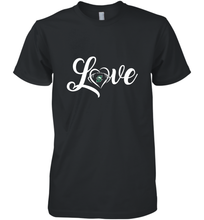 Load image into Gallery viewer, Stetson Hatters Love Heart  Football  Team Premium Men's Premium T-Shirt
