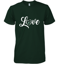 Load image into Gallery viewer, Stetson Hatters Love Heart  Football  Team Premium Men's Premium T-Shirt
