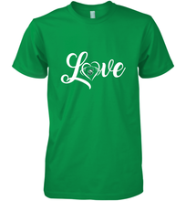 Load image into Gallery viewer, Stetson Hatters Love Heart  Football  Team Premium Men's Premium T-Shirt

