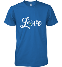 Load image into Gallery viewer, Stetson Hatters Love Heart  Football  Team Premium Men's Premium T-Shirt
