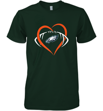 Load image into Gallery viewer, NFL Philadelphia Eagles Heart Love Football Men's Premium T-Shirt
