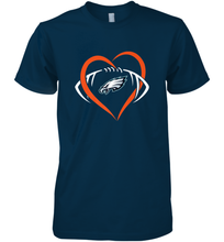 Load image into Gallery viewer, NFL Philadelphia Eagles Heart Love Football Men's Premium T-Shirt
