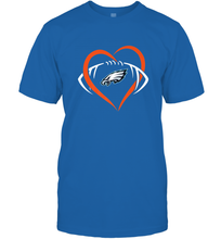 Load image into Gallery viewer, NFL Philadelphia Eagles Heart Love Football Men's T-Shirt
