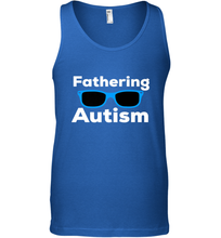Load image into Gallery viewer, Fathering Autism Shades Men's Tank Top
