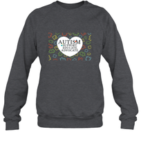 Load image into Gallery viewer, Autism Support Educate Advocate Autism Awareness T shirt Crewneck Sweatshirt
