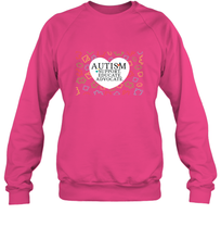Load image into Gallery viewer, Autism Support Educate Advocate Autism Awareness T shirt Crewneck Sweatshirt
