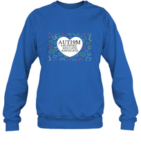 Load image into Gallery viewer, Autism Support Educate Advocate Autism Awareness T shirt Crewneck Sweatshirt
