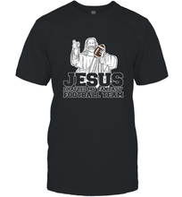 Load image into Gallery viewer, Jesus Drafted My Football Team Fantasy Football Draft Day Men's T-Shirt
