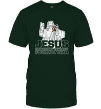 Load image into Gallery viewer, Jesus Drafted My Football Team Fantasy Football Draft Day Men's T-Shirt
