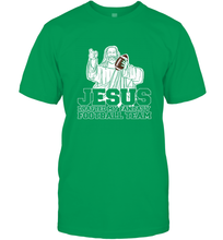 Load image into Gallery viewer, Jesus Drafted My Football Team Fantasy Football Draft Day Men's T-Shirt
