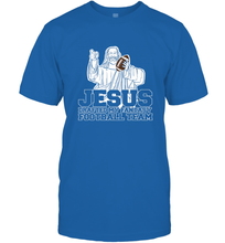 Load image into Gallery viewer, Jesus Drafted My Football Team Fantasy Football Draft Day Men's T-Shirt

