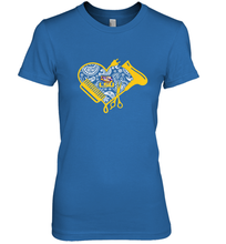 Load image into Gallery viewer, LSU Tigers Hairstyle  Beautician Like Football Women's Premium T-Shirt
