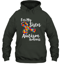 Load image into Gallery viewer, For My Sister  Autism Awareness  Awareness Day Hooded Sweatshirt
