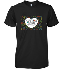 Load image into Gallery viewer, Autism Support Educate Advocate Autism Awareness T shirt Men's Premium T-Shirt

