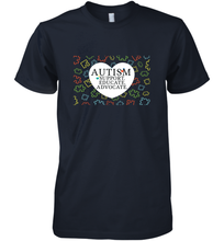 Load image into Gallery viewer, Autism Support Educate Advocate Autism Awareness T shirt Men's Premium T-Shirt
