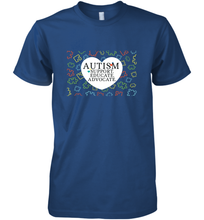Load image into Gallery viewer, Autism Support Educate Advocate Autism Awareness T shirt Men's Premium T-Shirt
