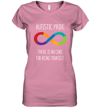 Load image into Gallery viewer, Autism Infinity Symbol Neurodiversity Women's V-Neck T-Shirt
