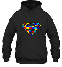 Load image into Gallery viewer, Autism Superhero Hooded Sweatshirt
