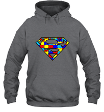 Load image into Gallery viewer, Autism Superhero Hooded Sweatshirt
