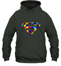 Load image into Gallery viewer, Autism Superhero Hooded Sweatshirt

