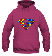 Load image into Gallery viewer, Autism Superhero Hooded Sweatshirt
