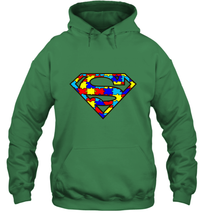 Load image into Gallery viewer, Autism Superhero Hooded Sweatshirt
