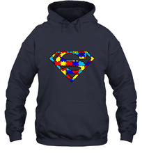 Load image into Gallery viewer, Autism Superhero Hooded Sweatshirt
