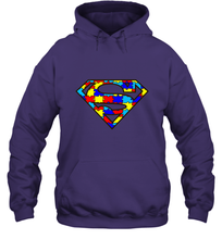 Load image into Gallery viewer, Autism Superhero Hooded Sweatshirt
