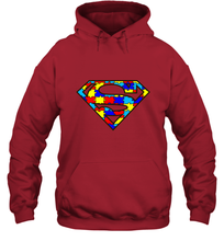 Load image into Gallery viewer, Autism Superhero Hooded Sweatshirt
