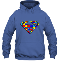 Load image into Gallery viewer, Autism Superhero Hooded Sweatshirt
