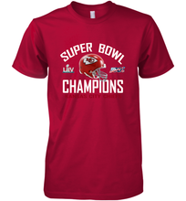 Load image into Gallery viewer, NFL super bowl Kansas City Chiefs Logo Helmet champions Men's Premium T-Shirt
