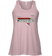 Load image into Gallery viewer, Youth Kansas City Chiefs NFL Pro Line by Fanatics Super Bowl LIV Champions Trophy Women's Racerback Tank
