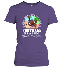 Load image into Gallery viewer, Funny Football Season Year Round Gift for Coach and Team Women's T-Shirt
